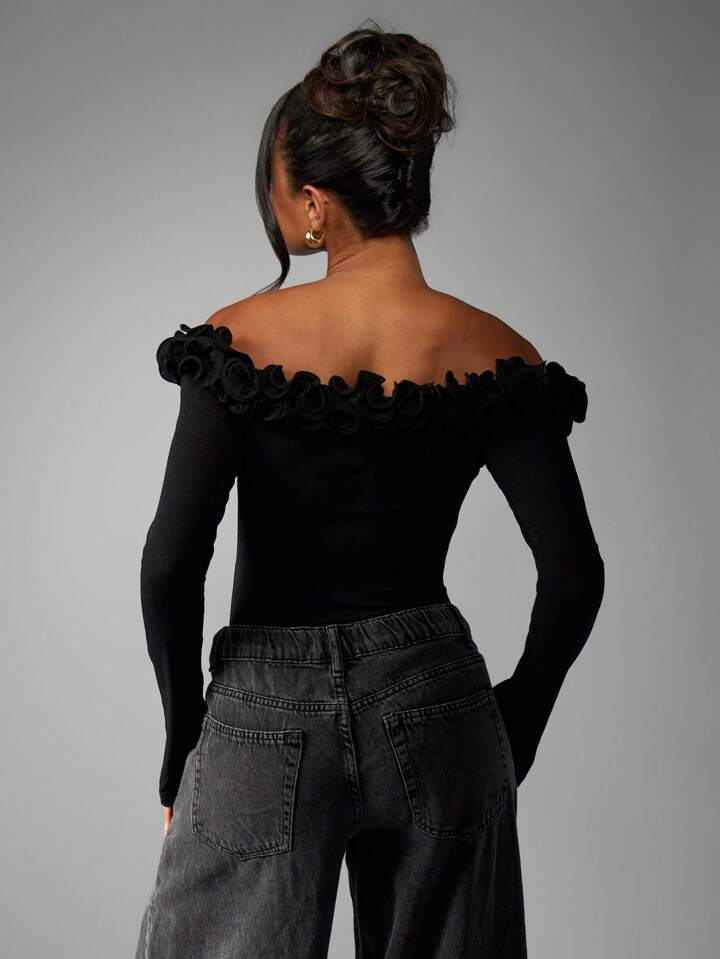 Off Shoulder Bodysuit