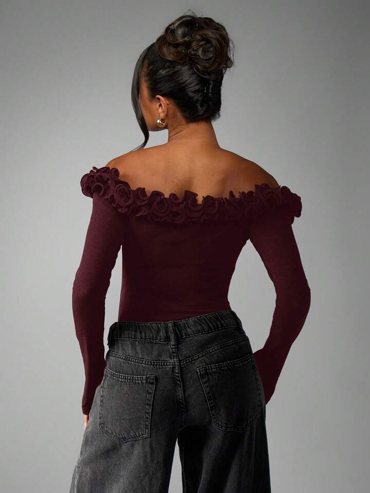 Off Shoulder Bodysuit