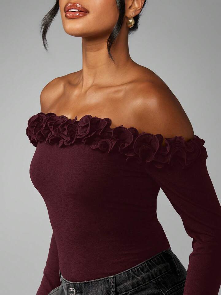 Off Shoulder Bodysuit