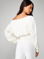 Off Shoulder Sweater