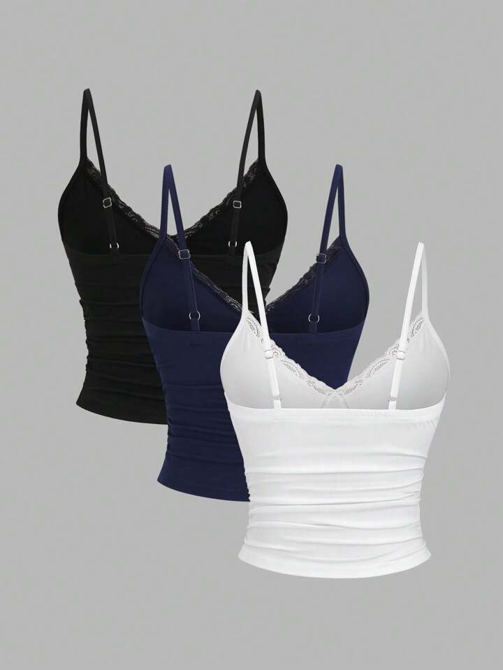 Lace Camisole (3pcs)