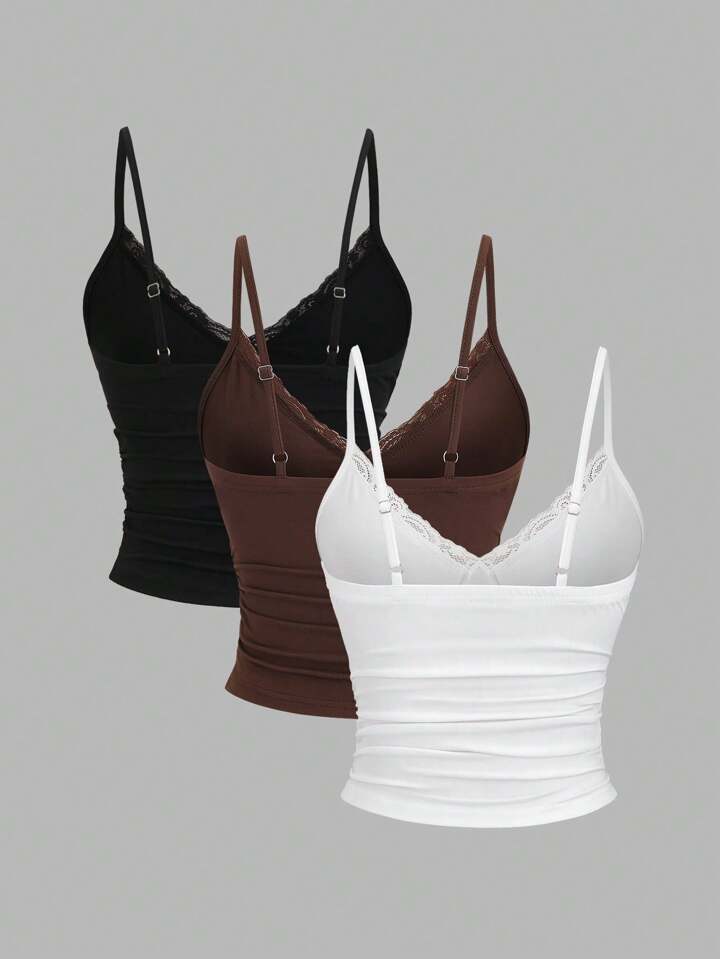 Lace Camisole (3pcs)