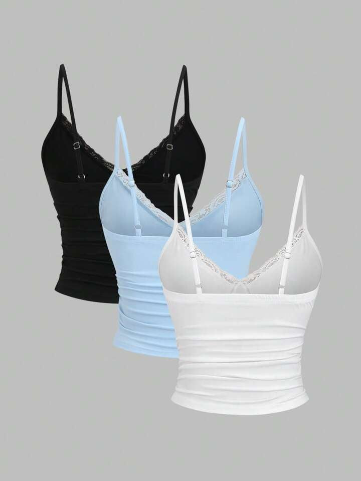 Lace Camisole (3pcs)