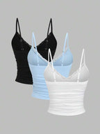 Lace Camisole (3pcs)