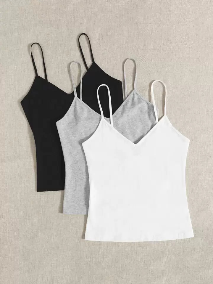 V-Neck Camisole (3pcs)
