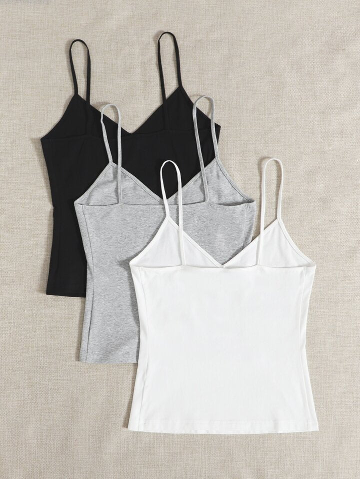 V-Neck Camisole (3pcs)