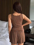 Floral Pajama Set