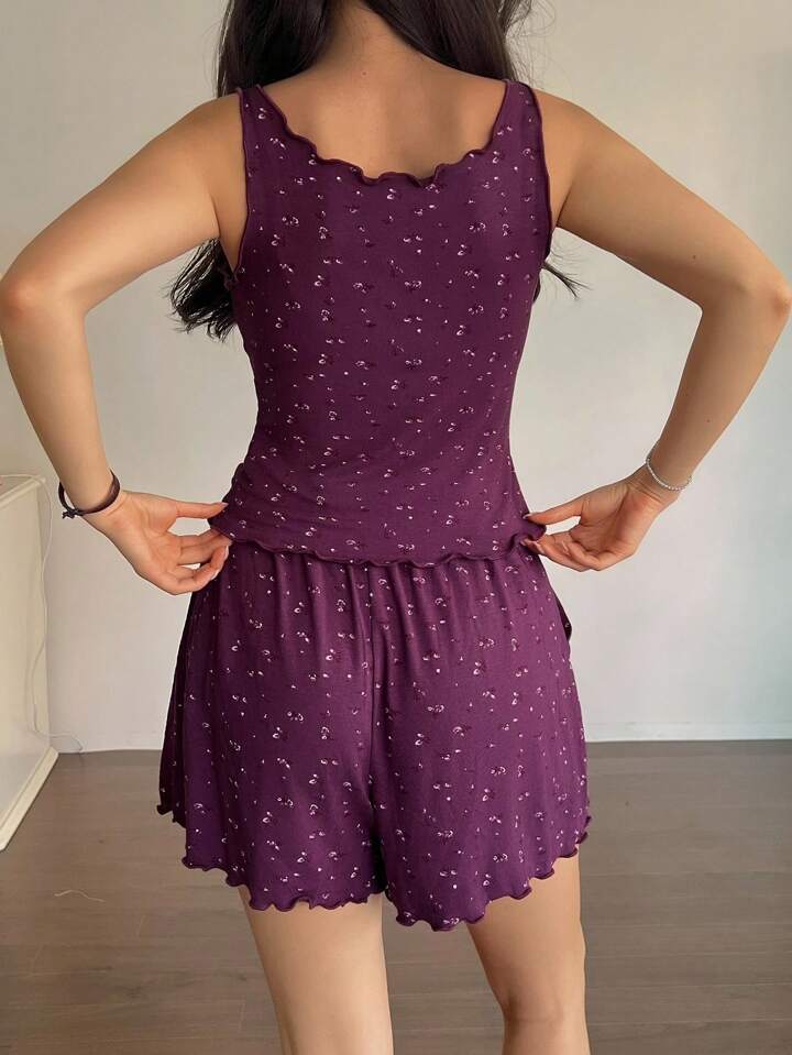 Floral Pajama Set