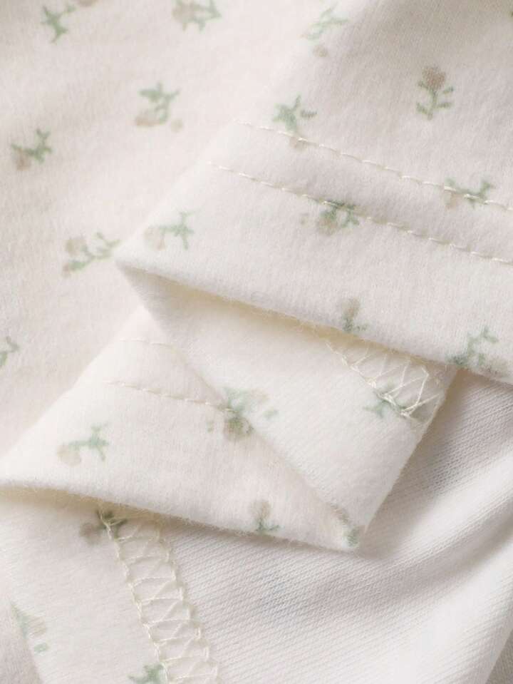 3 pcs Floral Pajama Set