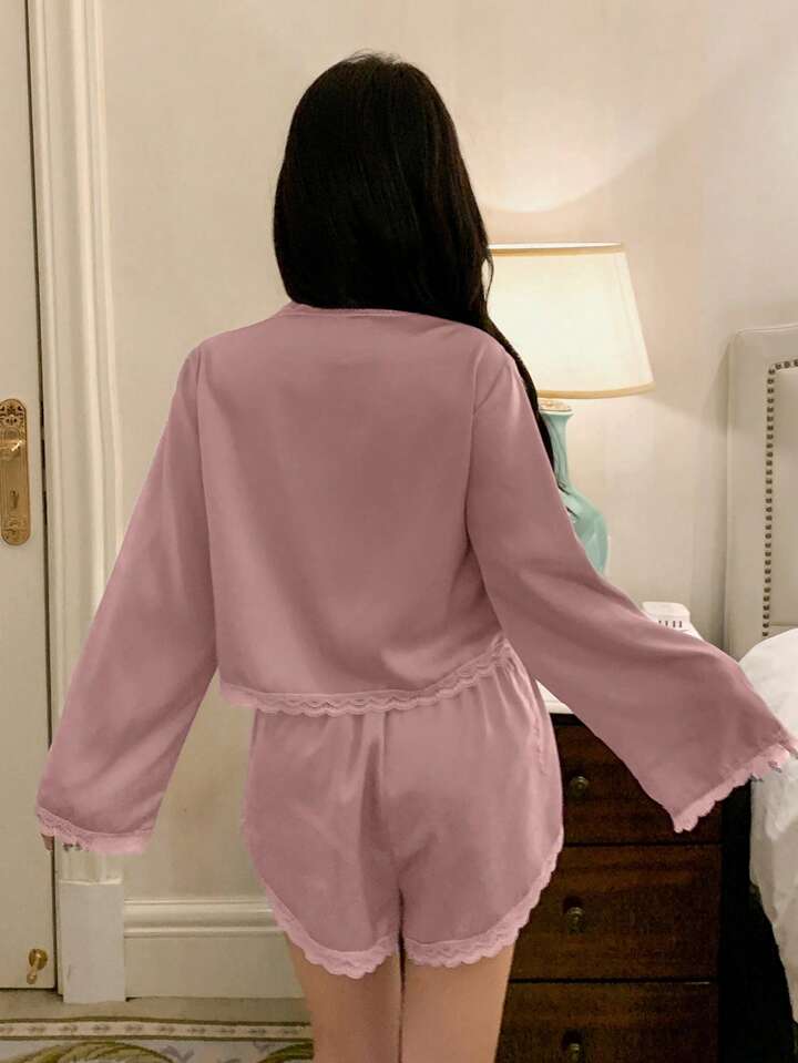 Satin Pajama Set