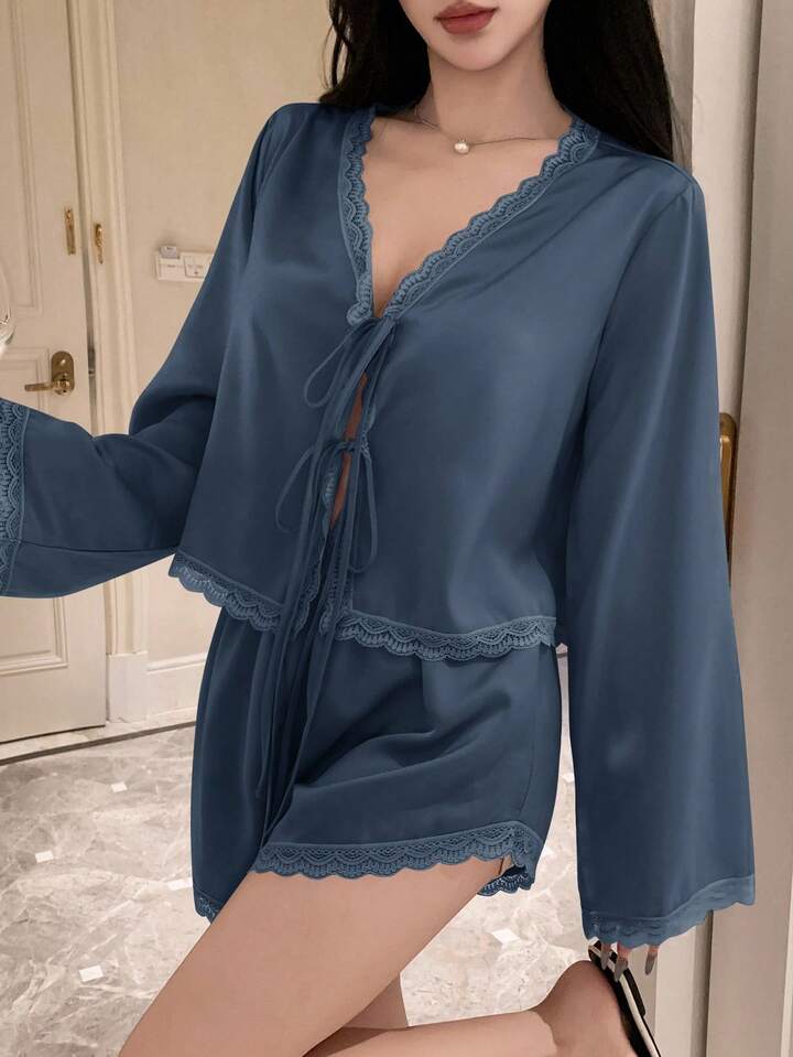 Satin Pajama Set