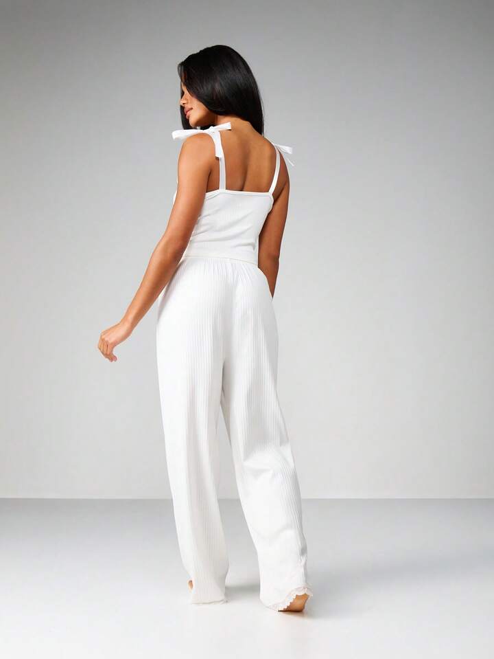 Bow Pajama Set