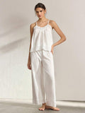 Lace Trim Pajama Set