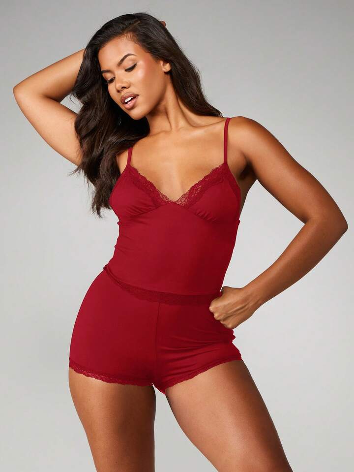 Lace Pajama Set