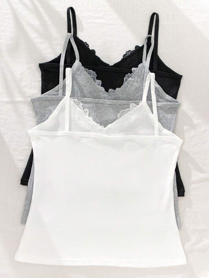 3 pcs Lace Camisole