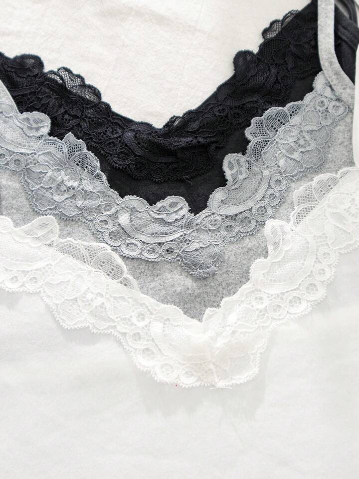 3 pcs Lace Camisole
