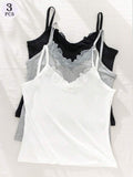 3 pcs Lace Camisole