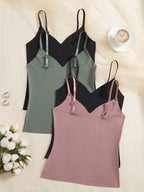 4 Pcs Silk Camisole
