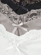 3 pcs Lace Camisole