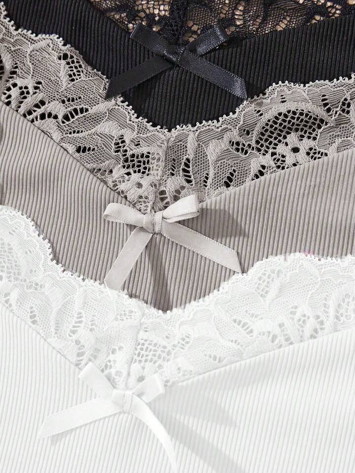 3 pcs Lace Camisole