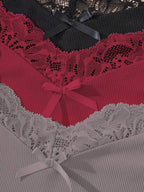 3 pcs Lace Camisole
