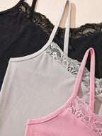 3 pcs Lace Camisole