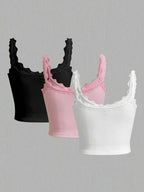 3 pcs Lace Camisole