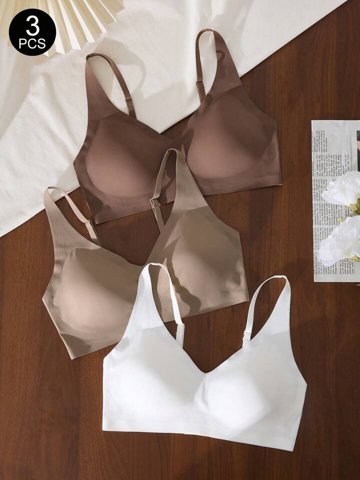3 Pcs Wireless Bras