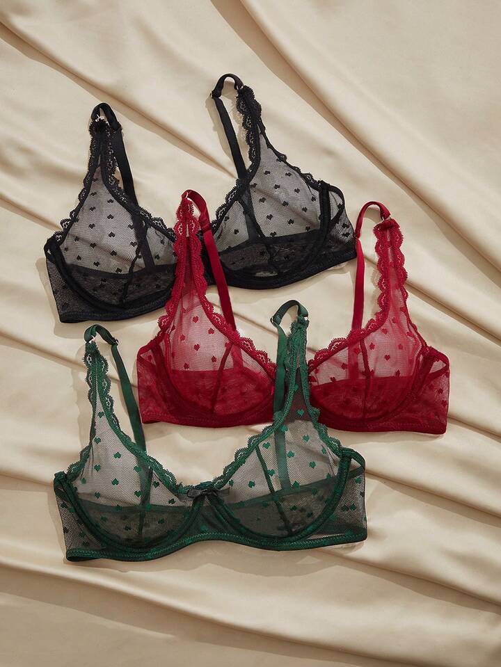 3 Pcs Bras