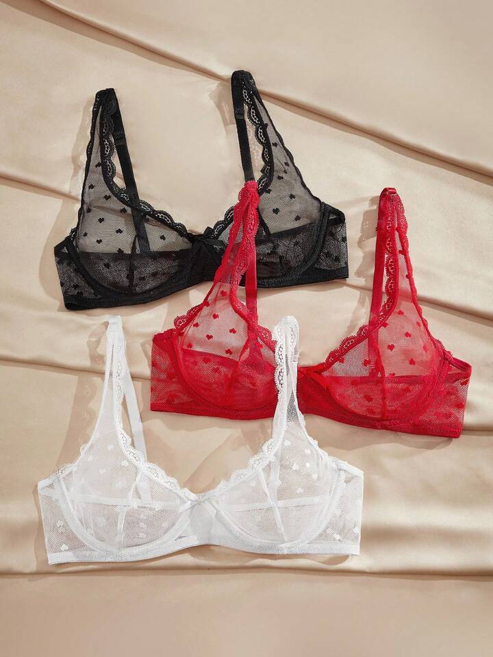 3 Pcs Bras