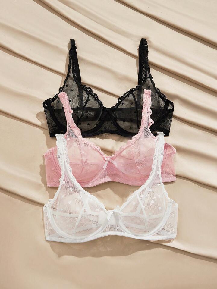 3 Pcs Bras