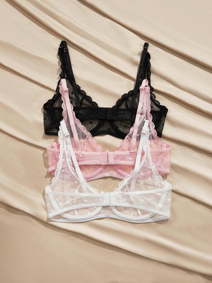 3 Pcs Bras