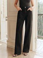 Rhinestone Straight Leg Jeans