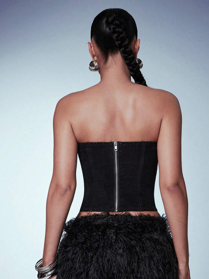 Strapless Corset Top