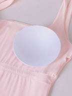 U-Shaped Built-in Chest Pad Top