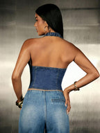 Denim Top