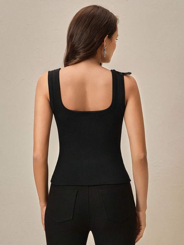 Embroidery Tank Top