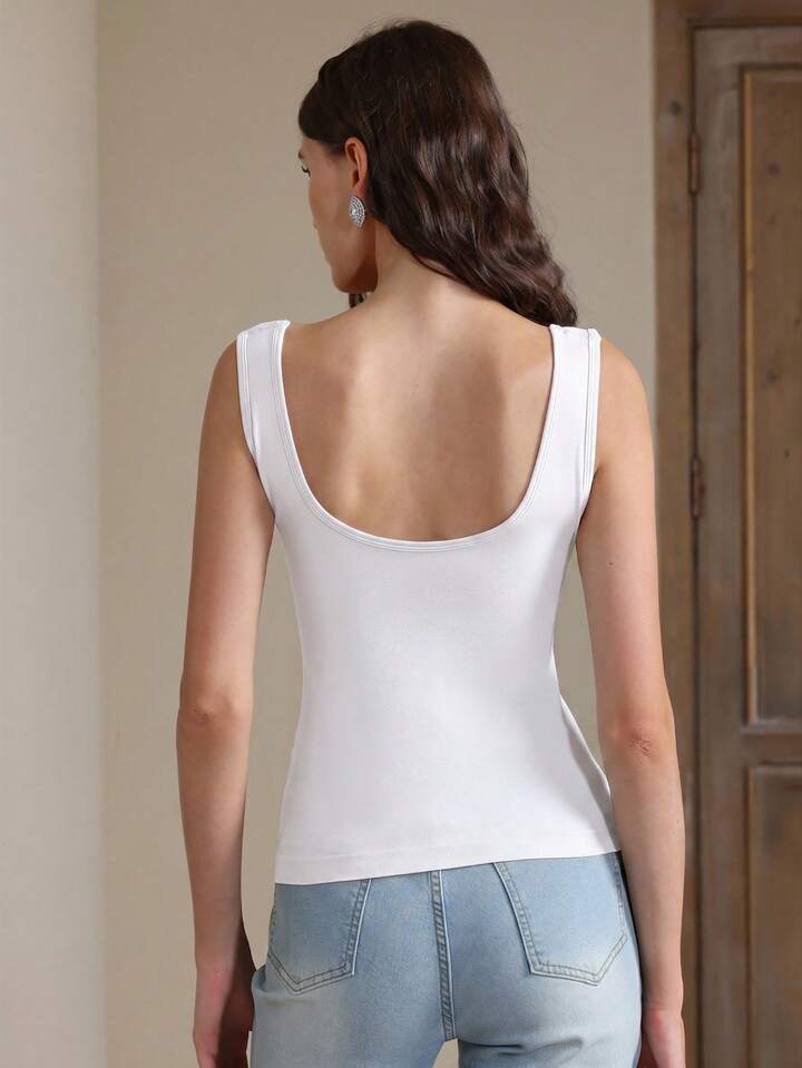 Rhinestone Embellished Top