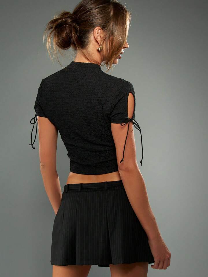 Tie Detail Crop Top