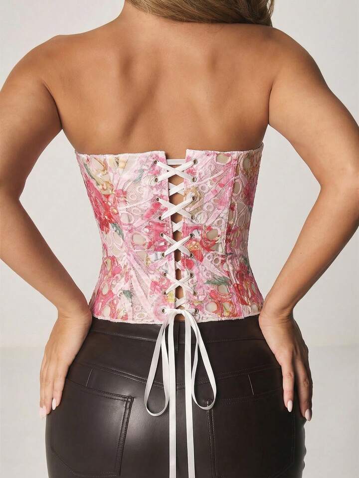 Lace Corset Top
