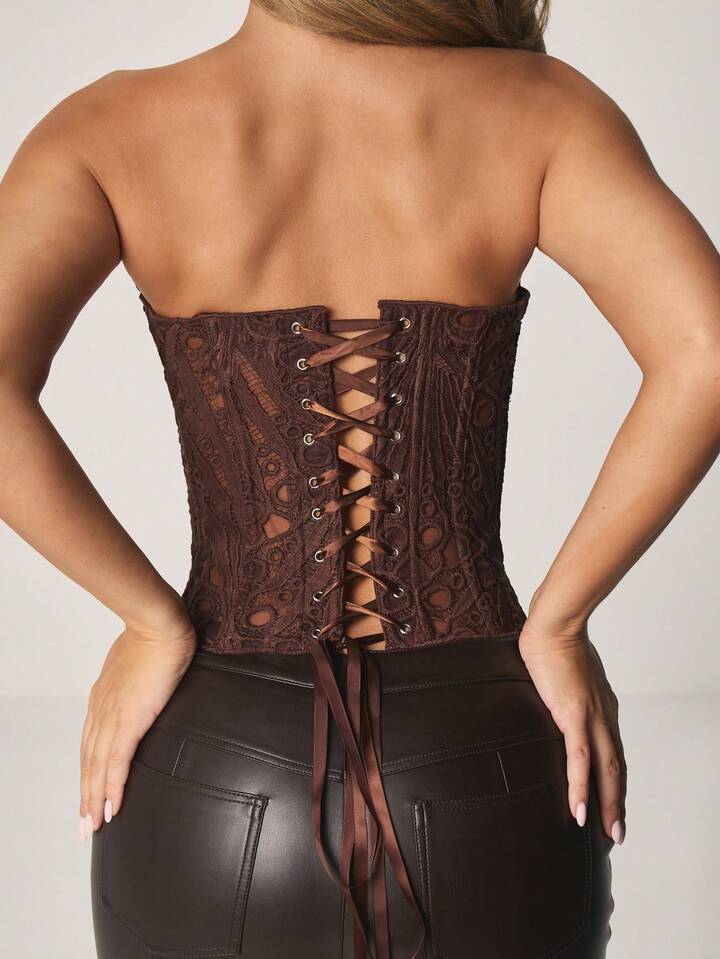 Lace Corset Top