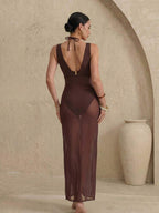 3 Pieces, Swimsuit Top with Skirt Swimsuit & Cover Up Set