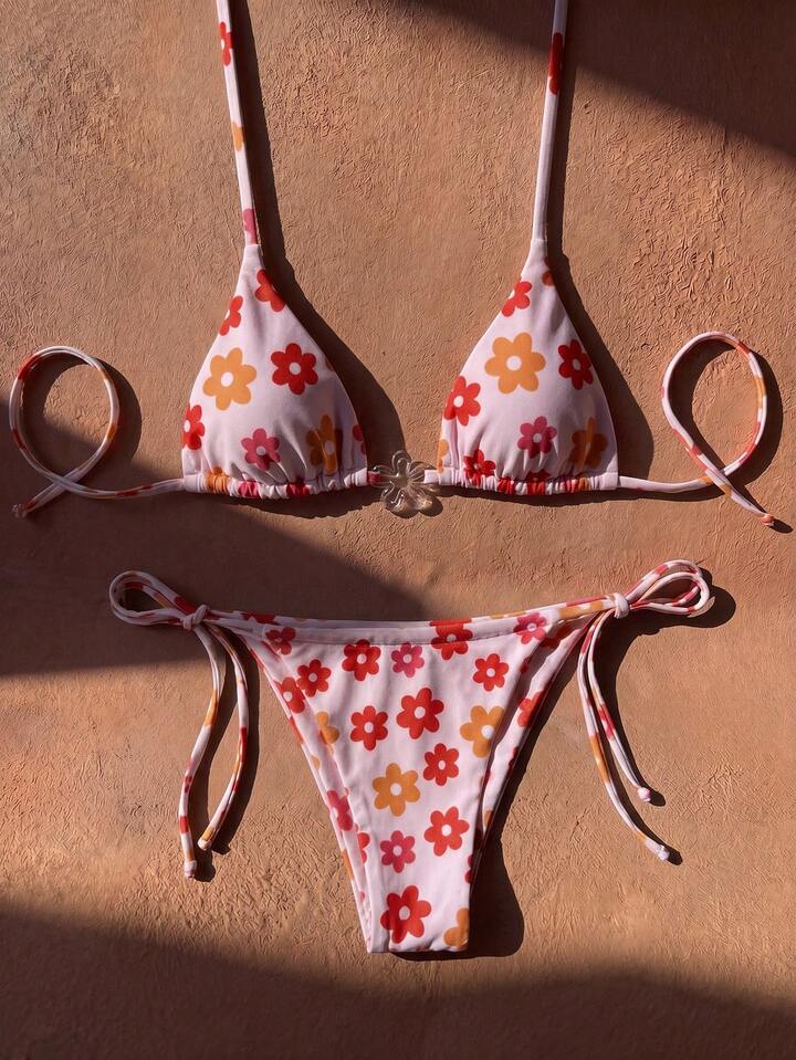 Floral Swimsuit Set