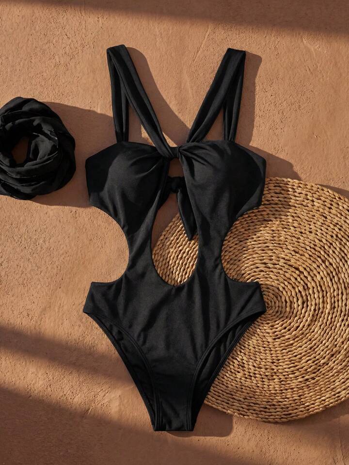 One-Piece Backless Swimsuit
