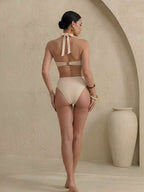 3-Pieces Swimsuit Set With Skirt Cover Up