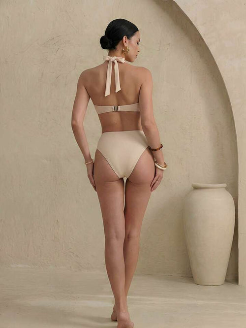 3-Pieces Swimsuit Set With Skirt Cover Up