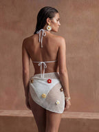 3-Pieces Swimsuit Set wit Cover-Up Set