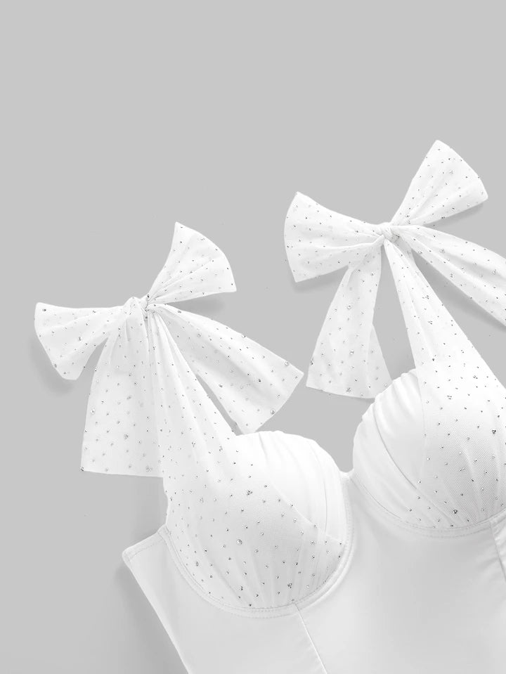 Tie-Front One-Piece Swimsuit