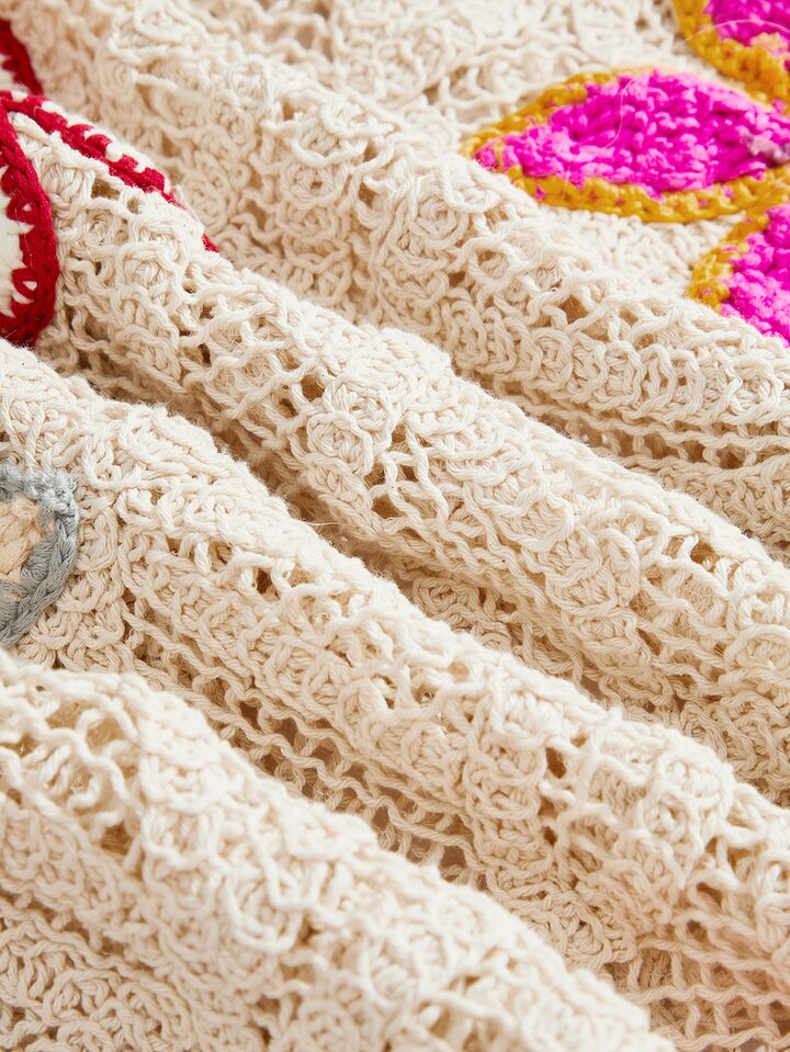Handmade Crochet Floral Set