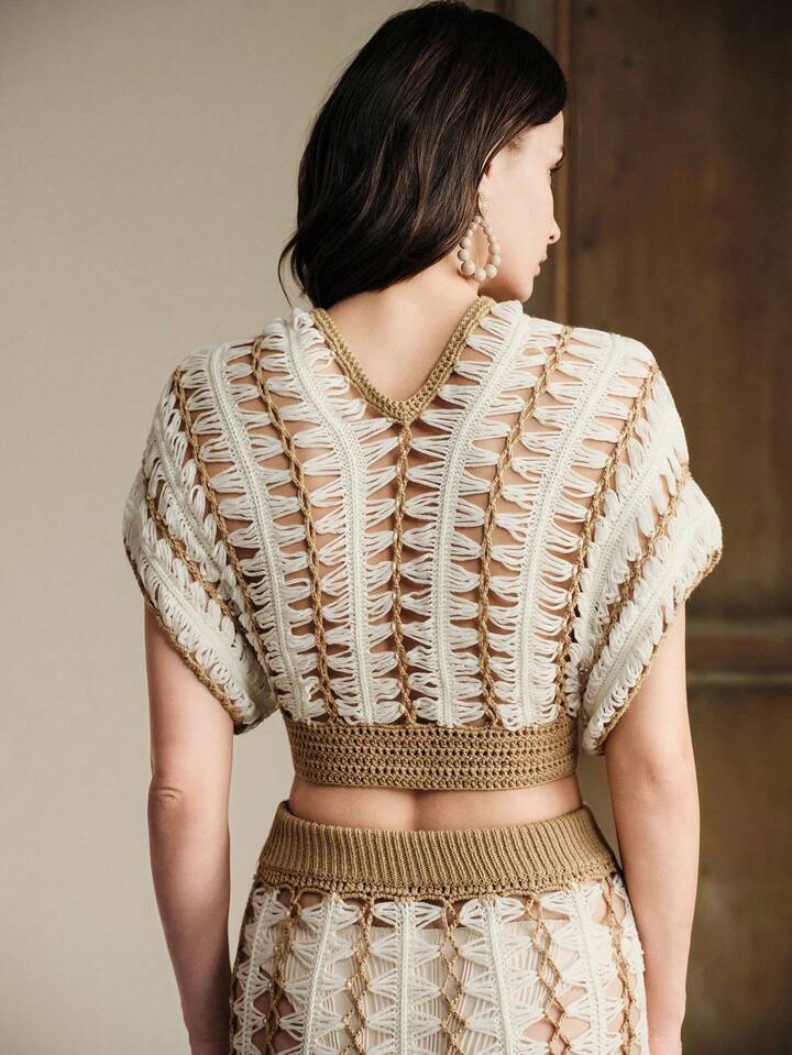 Knit Cover Up Set